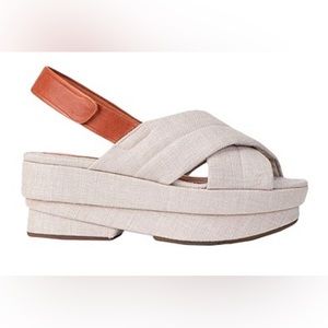 Chie Mihara, Beige Sandals, European Size 39